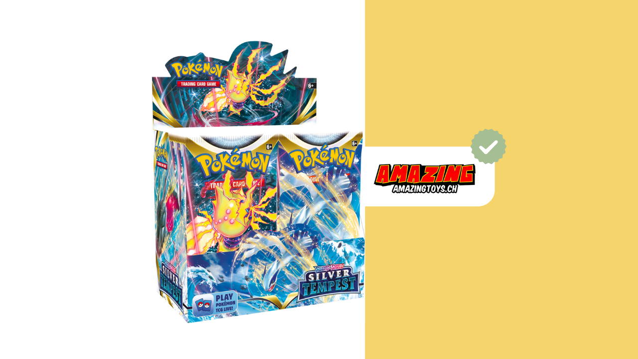 Pokmon TCG, Sword & Shield Silver Tempest Booster Box Pokmon TCG, Sword & Shield Silver Tempest Booster Box