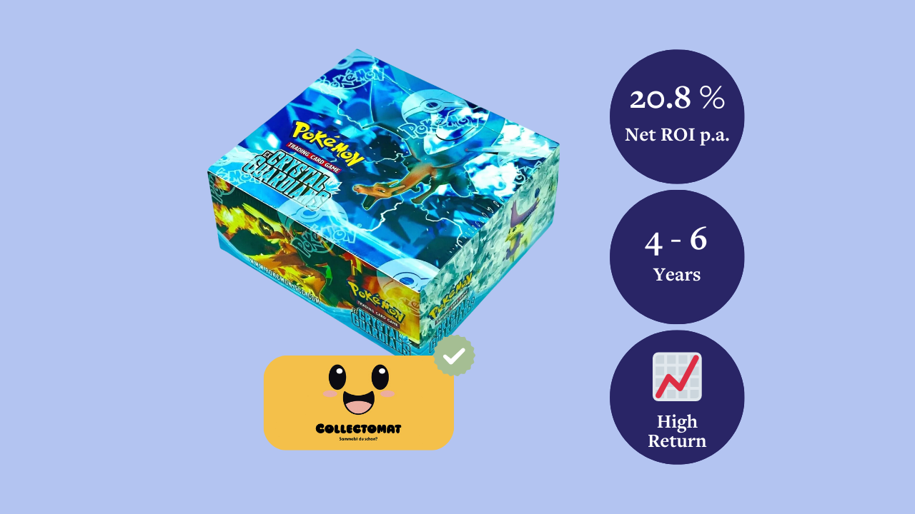 ポケモンカード　ex Crystal Guardians 未開封box Pokemon Trading Card EX Crystal Guardians (replacement Proxie Box