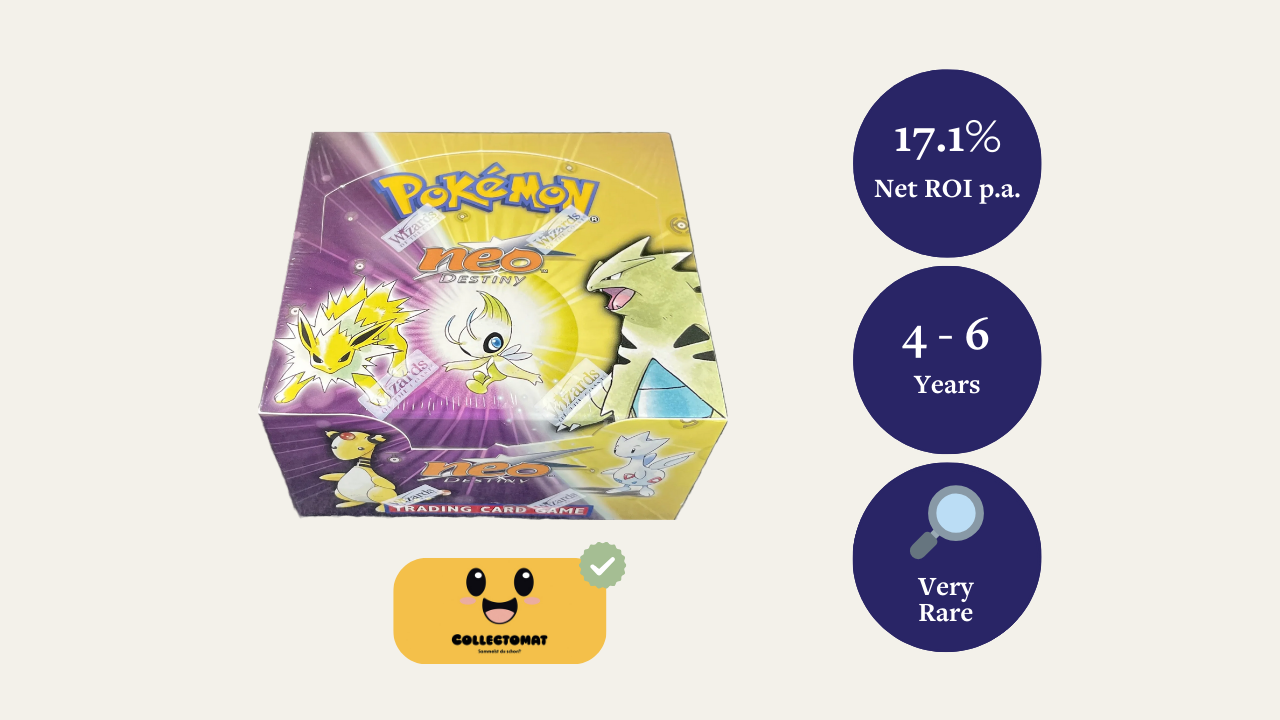 pokemon neo destiny booster box Neo Destiny Pokemon 1st Edition Noctowl Booster Pack PSA 10 main image 0