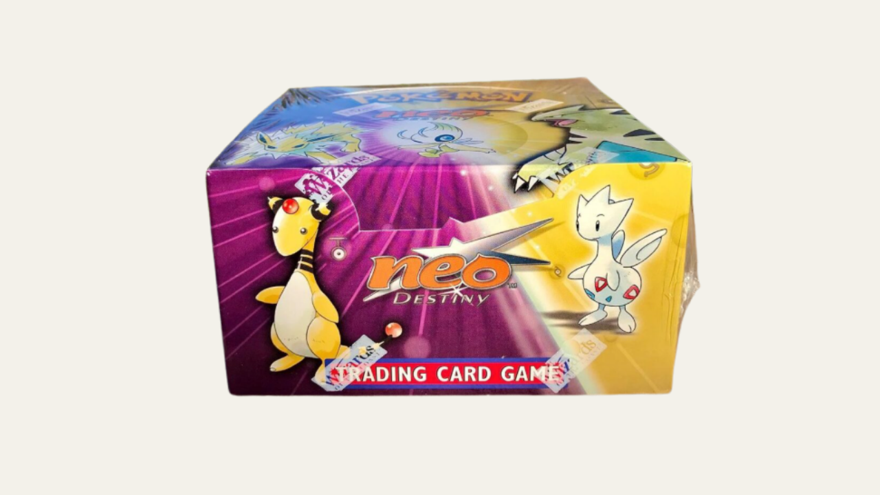 Sealed Pokmon Neo Destiny Unlimited Booster Box